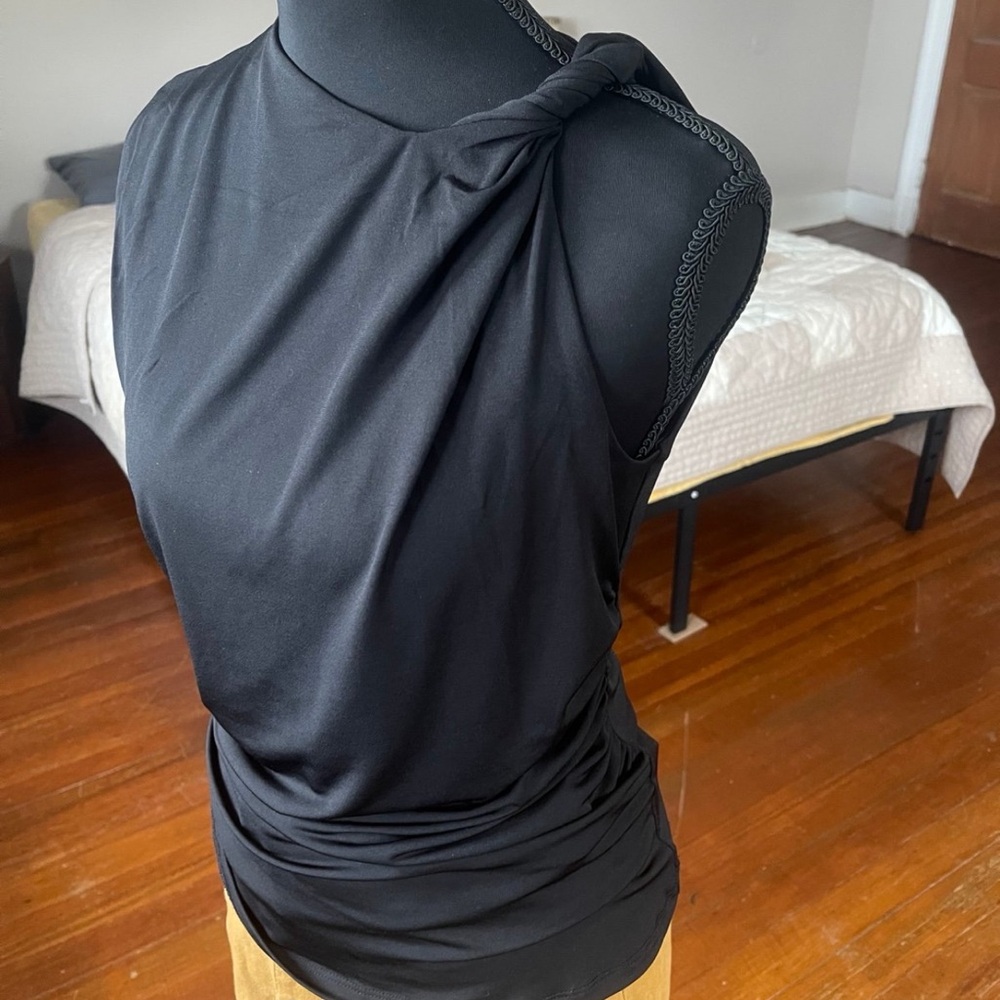 H&M Black One Shoulder top